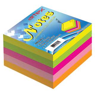 Artex N933C5 Notes 75x75mm - 5 colours Artex N933C5 Notes 75x75mm - 5 colours