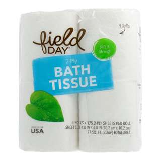 Field Day 100% Recycled 2 Ply Bath Tissue