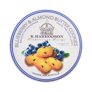 K Harrodson Blueberry And Almond Butter Cookies