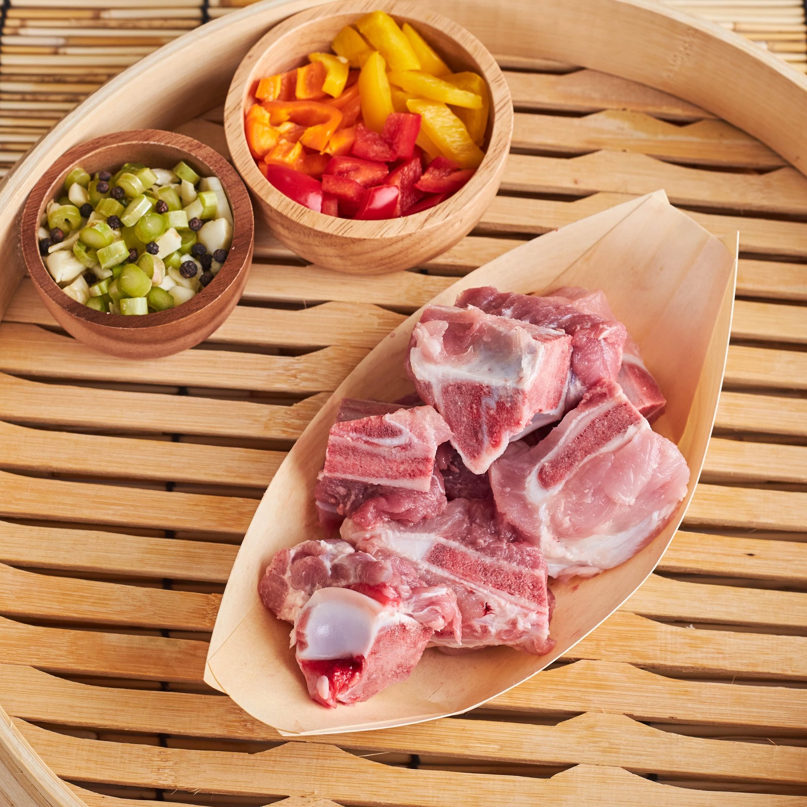 Aw's Market Fresh Australia Pork Keybone with Meat