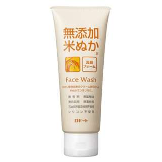 Rosette No-Additive Rice Bran Face Wash