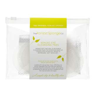 The Konjac Sponge Co 100% Pure Konjac Eye Cleansing Pads