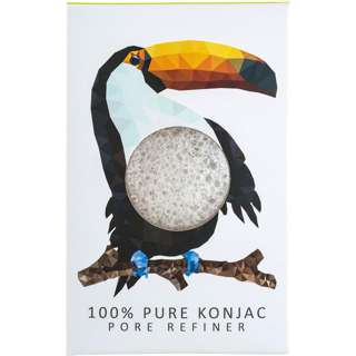 The Konjac Sponge Co Mini Pore Refiner Rainforest Toucan