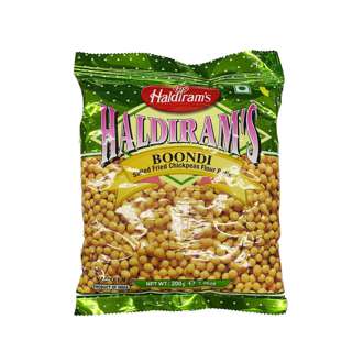 Haldiram's Boondi Salted Fried Chickpeas Flour Puffs