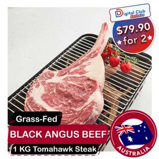 Image 30: Aw's Market Black Angus Tomahawk Steak