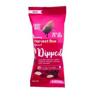 Harvest Box Dipped Raspberry & Dark Chocolate