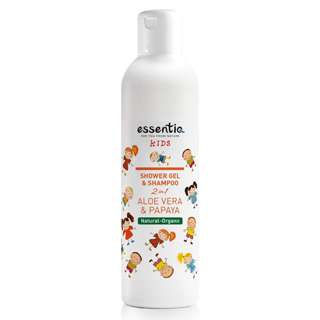 Essentiq Shower Gel and Shampoo Kids 2 in 1 Aloe Vera & Papay Essentiq Shower Gel and Shampoo Kids 2 in 1 Aloe Vera & Papay