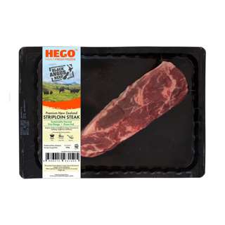Hego Black Angus Beef Striploin - Chilled