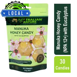 Australian By Nature Manuka Honey Candy with Eucalyptus Australian By Nature Manuka Honey Candy with Eucalyptus
