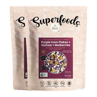 Nature's Superfoods Organic Purple Corn Mulberries Cereal Mix