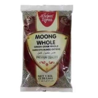 Kitchen Xpress Mung Whole 1 Kg -- By Dashmesh