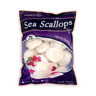 JK Food Natural Wild Caught Sea Scallops