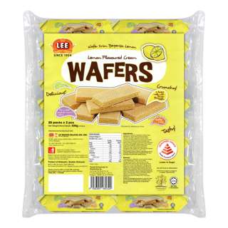 Lee Cream Wafers - Lemon