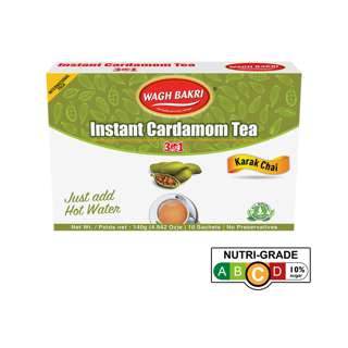 Wagh Bakri Instant Cardamom tea 3-in-1