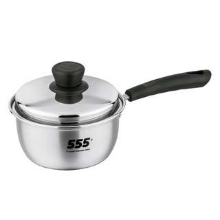 555 Premium Stainless Steel Saucepan 18cm - 2.2L