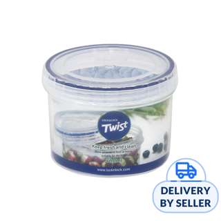 LOCK&LOCK Twist Food Container 360ml - White
