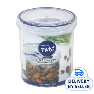 LOCK&LOCK Twist Food Container 560ml - White LOCK&LOCK Twist Food Container 560ml - White
