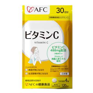 AFC Japan Vitamin C & Korean Ginseng , Immunity Health Energy