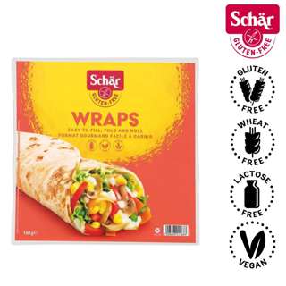 Schar Wraps - Gluten Free 2 X 80G Schar Wraps - Gluten Free 2 X 80G