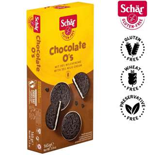 Schar Chocolate O's Cookies - Gluten Free 165 G