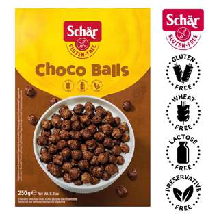 Schar Choco Balls Cereal- Gluten Free Schar Choco Balls Cereal- Gluten Free