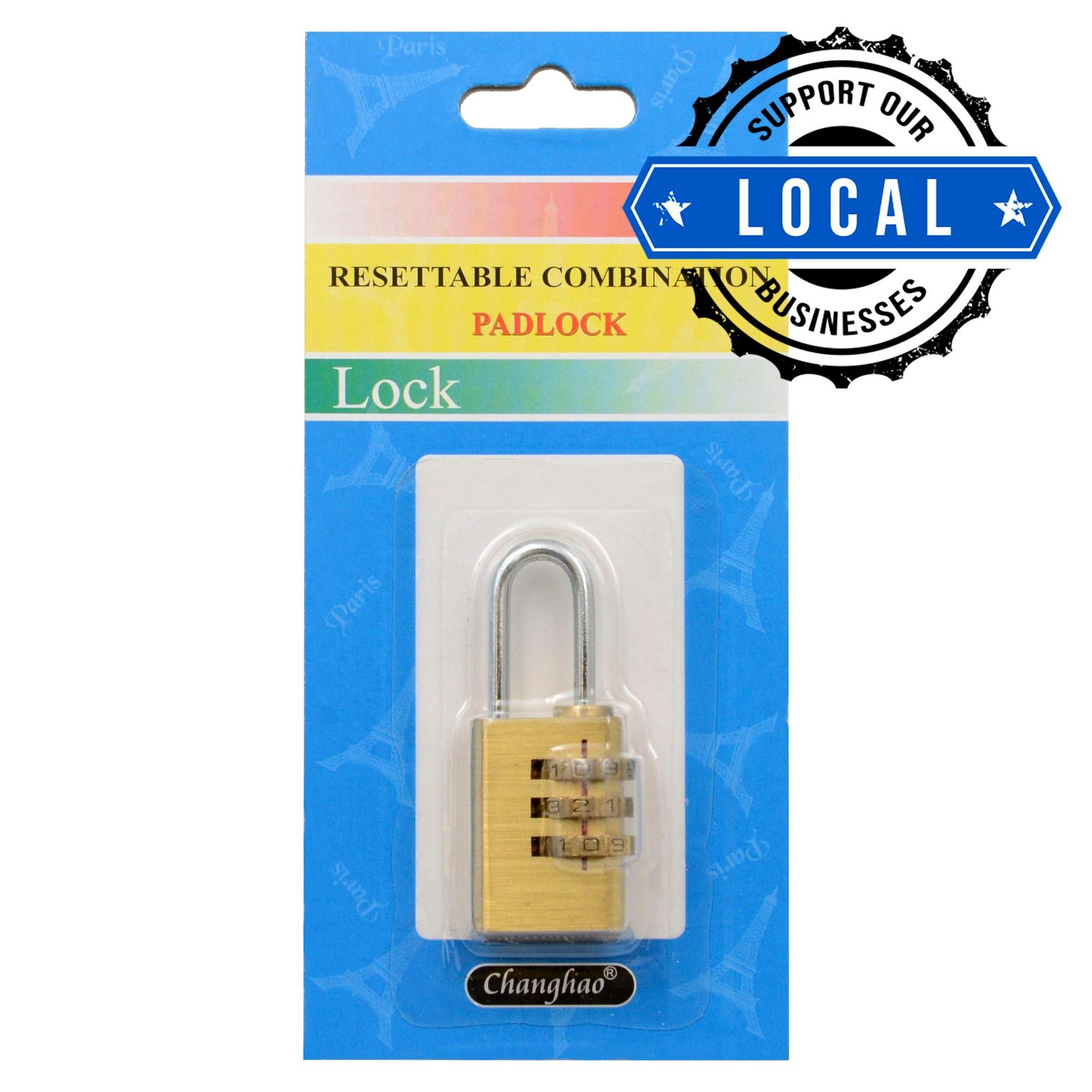 Alfax Ch04B Number Pad Lock Gold | NTUC FairPrice