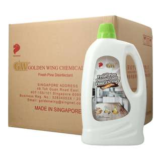 GW Disinfectant Floor Cleaner Carton - Fresh Pine