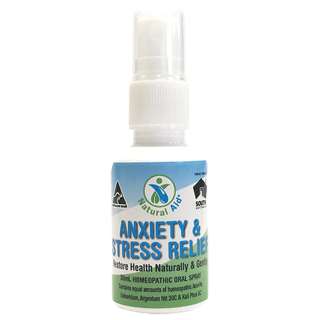 Natural Aid Anxiety & Stress Relief Oral Spray