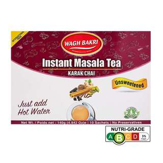 Wagh Bakri Instant Masala Tea (Unsweetened)