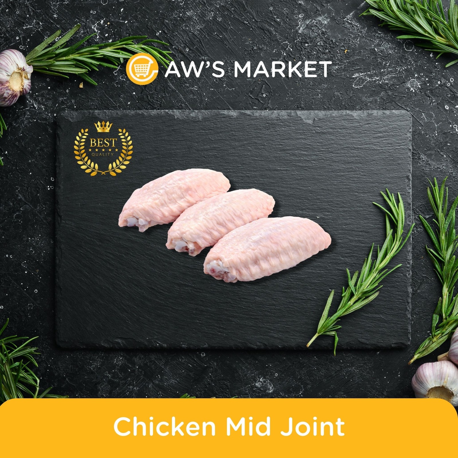 Aw's Market Chicken Mid Joint