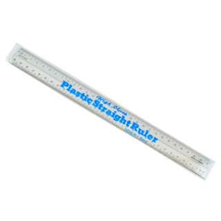 Alfax RU12 Plastic Ruler - 30cm