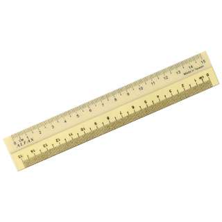 Alfax RU6 Plastic Ruler - 15cm Alfax RU6 Plastic Ruler - 15cm