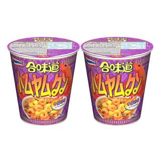 Nissin Tom Yum Goong Cup Noodles - Bundle of 2