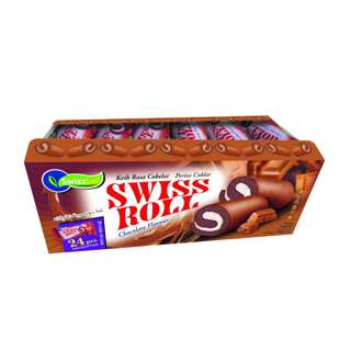 SwizzLef Swiss Roll - Chocolote Flavour