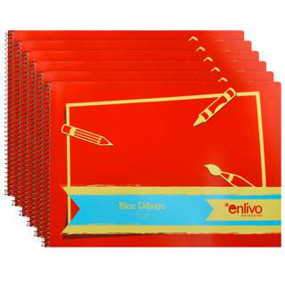 Enlivo SP0382071 Sketch Book with Frame A4 - 20 sheets