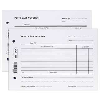 Artex 0069 Petty Cash Voucher