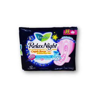 Laurier Pads - Relax Night 35cm Wing