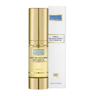 Moroccan Natural Finest 24K Gold Serum With Rose Oil Moroccan Natural Finest 24K Gold Serum With Rose Oil