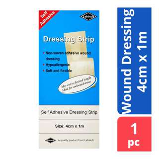 LABTECH Self Adhesive Dressing Strip 4cm