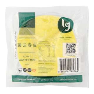 LG Foods Round Wanton Skin