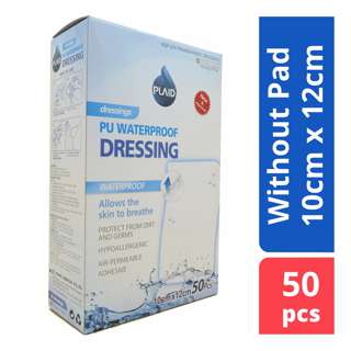 PLAID Adflex Transparent Dressing 10cm x 12cm (AF1012)