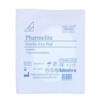 LABTECH Eye Pad Sterile - 6cm x 8cm