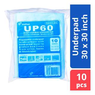 UROPLAST Disposable Underpad - Blue Sheet (30x30inch)