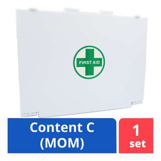 ALCARE First Aid Box Content C - Plastic (MOM)