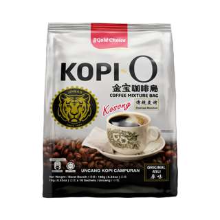 Gold Choice Instant Charcoal Roasted Coffee - Kopi O Kosong