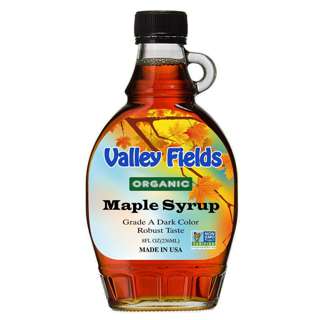 Valley Fields Organic Maple Syrup Robust Taste (8oz)