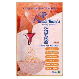 Uncle Ram's Himalayan Pink Salt - Fine (Pouch)