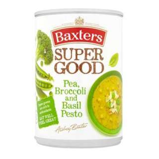 Baxters Super Good Pea, Broccoli & Basil Pesto Soup
