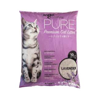 Angel Pure Premium Cat Litter - Lavender Scented Angel Pure Premium Cat Litter - Lavender Scented