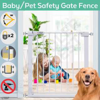 ToddlerFinest Auto Close Safety Baby Kids Pets Gate Fence